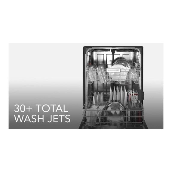 Kitchenaid® 47 dBA Two-Rack Dishwasher in PrintShield™ Finish with ProWash™ Cycle KDFE104KPS Kitchenaid® 47 dBA Two-Rack Dishwasher in PrintShield™ Finish with ProWash™ Cycle KDFE104KPS