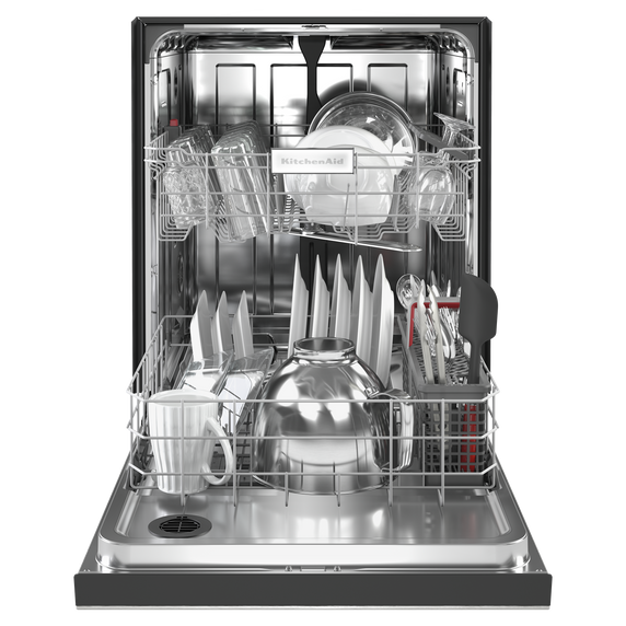 Kitchenaid® 47 dBA Two-Rack Dishwasher in PrintShield™ Finish with ProWash™ Cycle KDFE105PPS