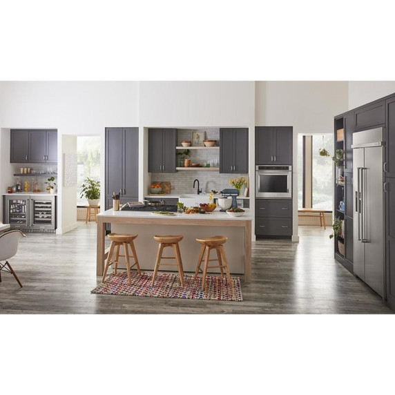 Kitchenaid® 36" 5 Burner Gas Downdraft Cooktop KCGD506GSS