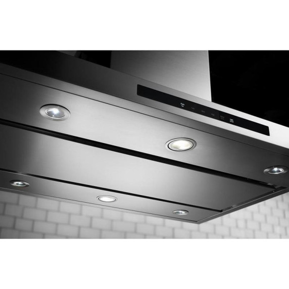 Kitchenaid® 36" Island-Mount, 3-Speed Canopy Hood KVIB606DSS