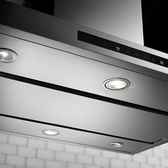 Kitchenaid® 36" Island-Mount, 3-Speed Canopy Hood KVIB606DSS