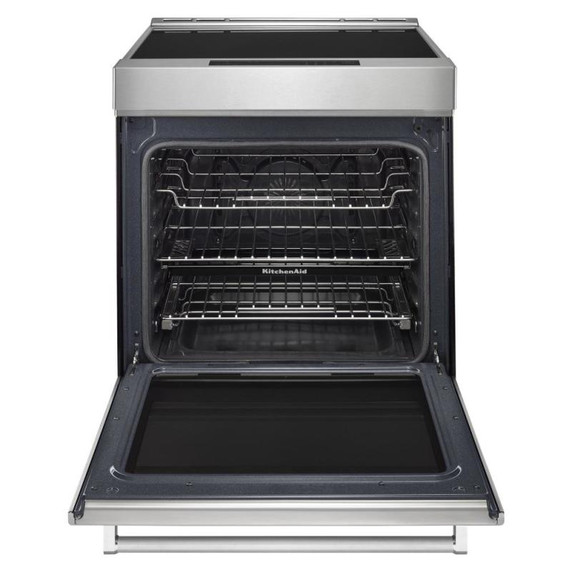 Kitchenaid® 30-Inch 4-Element Induction Slide-In Convection Range with Air Fry KSIS730PSS