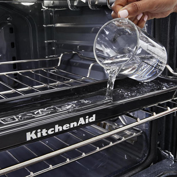 Kitchenaid® 30-Inch 4-Element Induction Slide-In Convection Range with Air Fry KSIS730PSS