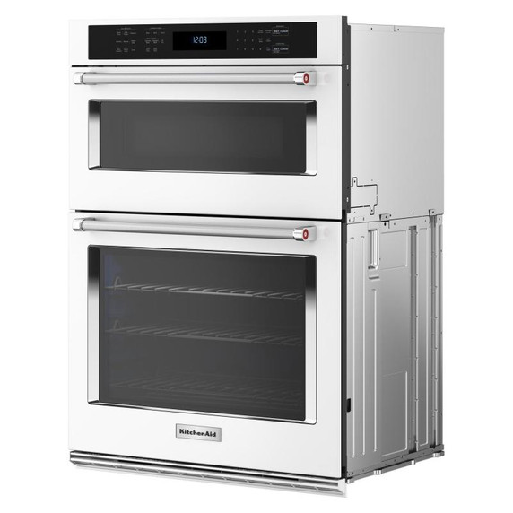KitchenAid® 30" Combination Microwave Wall Oven with Air Fry Mode KOEC530PWH KitchenAid® 30" Combination Microwave Wall Oven with Air Fry Mode KOEC530PWH