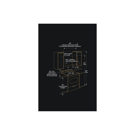 Jennair® Professional Wall-Mount Hood, 48" JXW9048HP