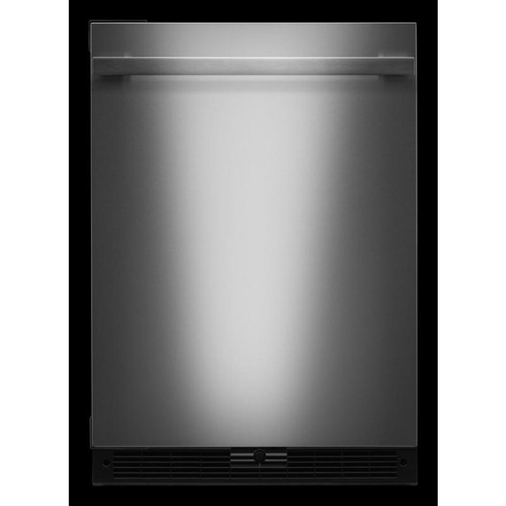 Jennair® NOIR™ 24" Under Counter Solid Door Refrigerator, Left Swing JURFL242HM