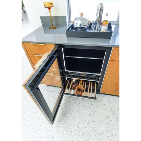 Jennair® Panel-Ready 24" Built-In Undercounter Beverage Center, Left Swing JUBFL242HX