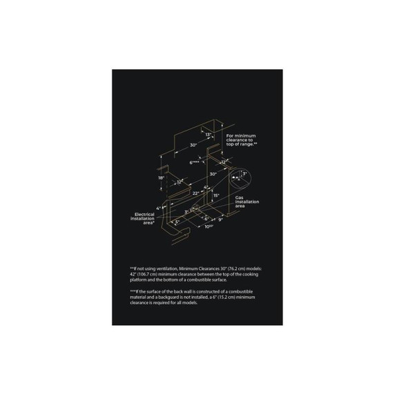 Jennair® 30" RISE™ Gas Professional-Style Range JGRP430HL