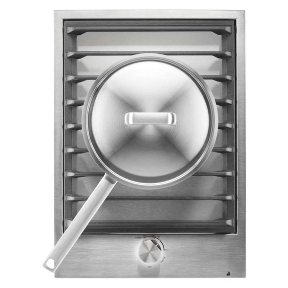 Jennair® 15" Single-Burner Gas Cooktop with Wok Ring JGC3115GS