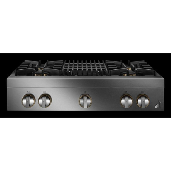 Jennair® 36" RISE™ Gas Professional-Style Rangetop with Gas Grill JGCP636HL