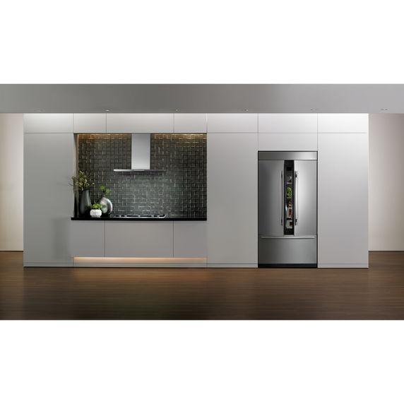 Jennair® 42 Panel-Ready Built-In French Door Refrigerator JF42NXFXDE