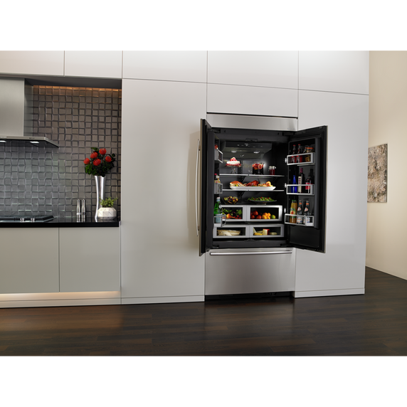 Jennair® 42 Panel-Ready Built-In French Door Refrigerator JF42NXFXDE