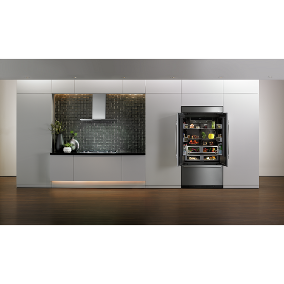 Jennair® 42 Panel-Ready Built-In French Door Refrigerator JF42NXFXDE