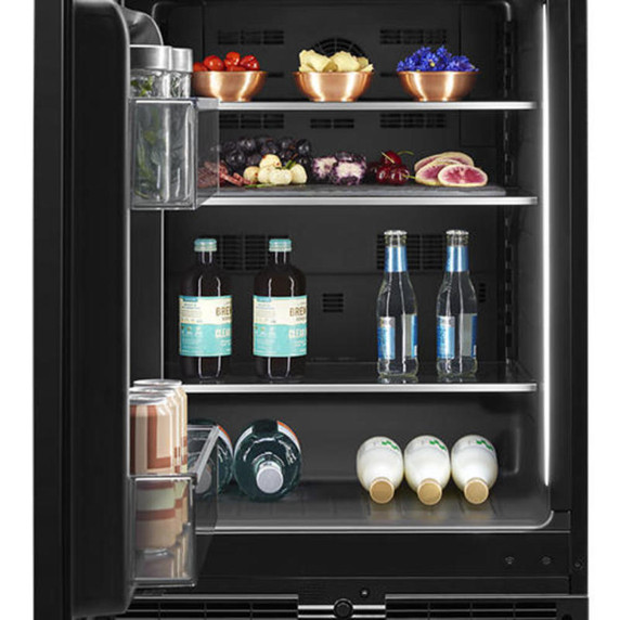 Jennair® RISE™ 24"  Under Counter Solid Door Refrigerator, Left Swing JURFL242HL
