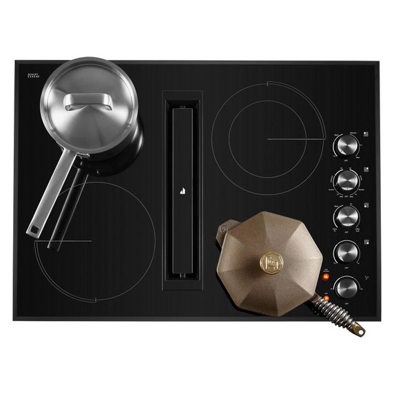 Jennair® 30" JX3™ Electric Downdraft Cooktop JED3430GB