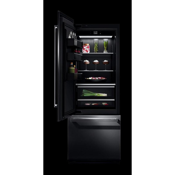 Jennair® Panel-Ready 30" Built-In Bottom-Mount Refrigerator, Left Swing JBBFL30NMX Jennair® Panel-Ready 30" Built-In Bottom-Mount Refrigerator, Left Swing JBBFL30NMX