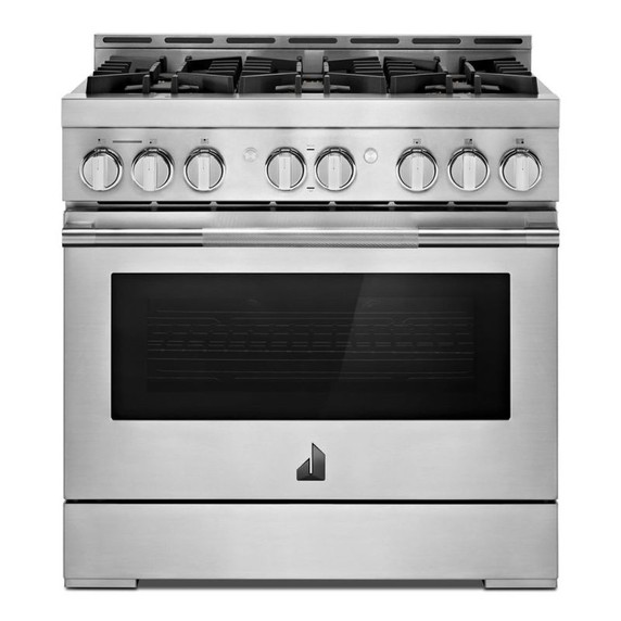Jennair® 36" RISE™ Gas Professional-Style Range JGRP436HL