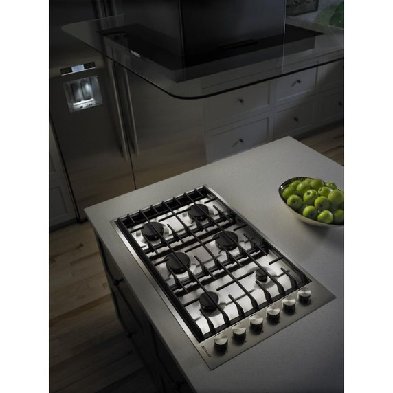 Jennair® 36", 6-Burner Gas Cooktop JGC7636BS