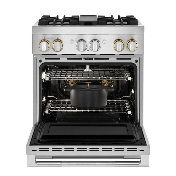 Jennair® 30" RISE™ Dual-Fuel Professional-Style Range JDRP430HL