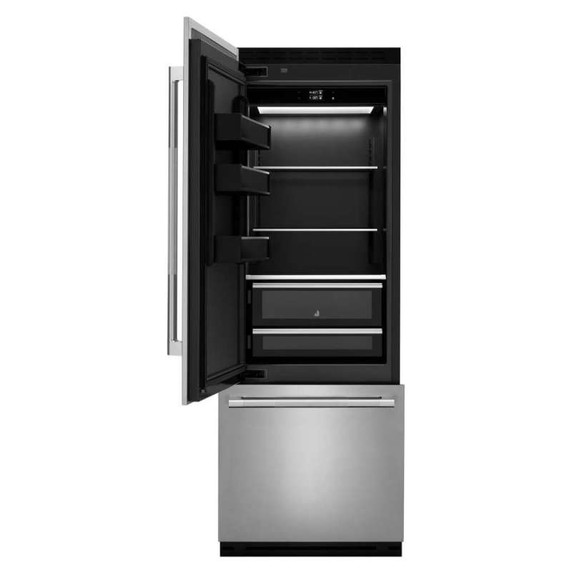 Jennair® Stainless steel panel kit with RISE custom-knurled handles JKCHL302ML