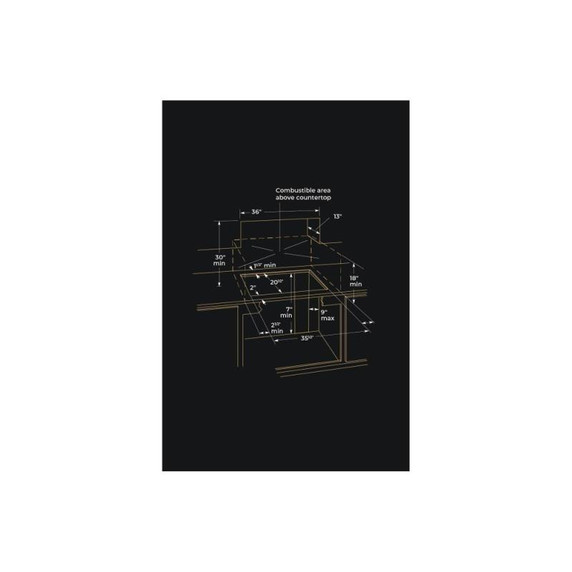 Jennair® Lustre 36" Electric Radiant Cooktop with Emotive Controls JEC4536KS
