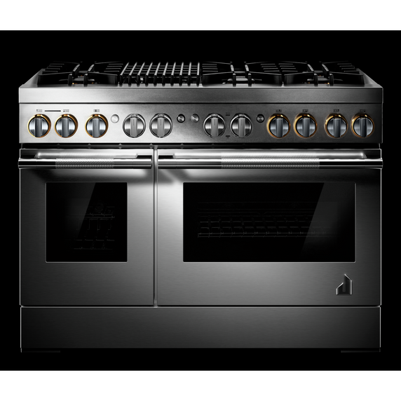 Jennair® RISE™ 48 Dual-Fuel Professional-Style Range with Grill JDRP648HL