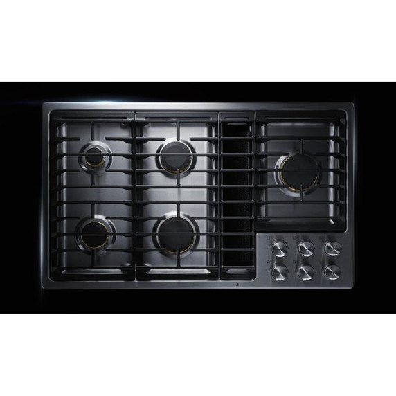 Jennair® 36” JX3™ Gas Downdraft Cooktop JGD3536GS Jennair® 36” JX3™ Gas Downdraft Cooktop JGD3536GS