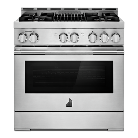 Jennair® RISE™ 36 Gas Professional-Style Range with Grill JGRP636HL