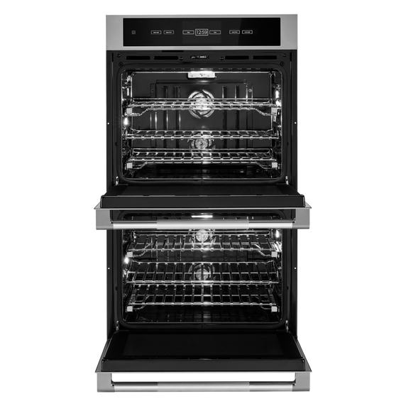 Jennair® RISE™ 30 Double Wall Oven with V2™ Vertical Dual-Fan Convection JJW3830LL