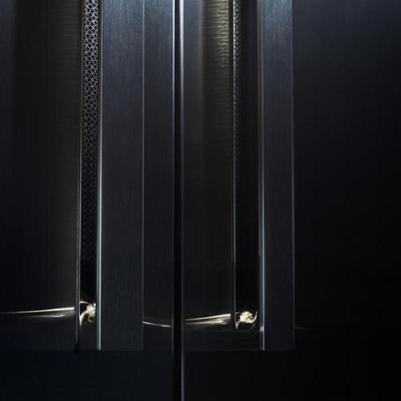 Jennair® 18" Built-In Column Freezer with NOIR™ Panel Kit, Right Swing JKCPR181GM