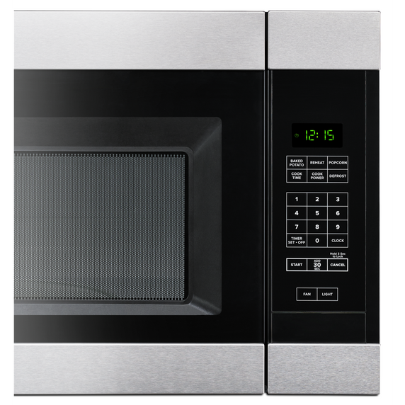 Amana® 1.6 cu. ft. Over-the-Range Microwave with Add 0:30 Seconds YAMV2307PFS