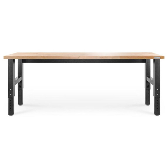 Gladiator® 8' (243.8 cm) Wide Adjustable Height Hardwood Workbench GAWB08HWEG