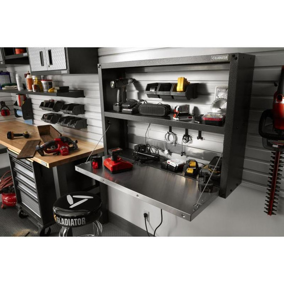 Gladiator® Ready-to-Assemble Storage Shoe Bench GAGB54SBJG
