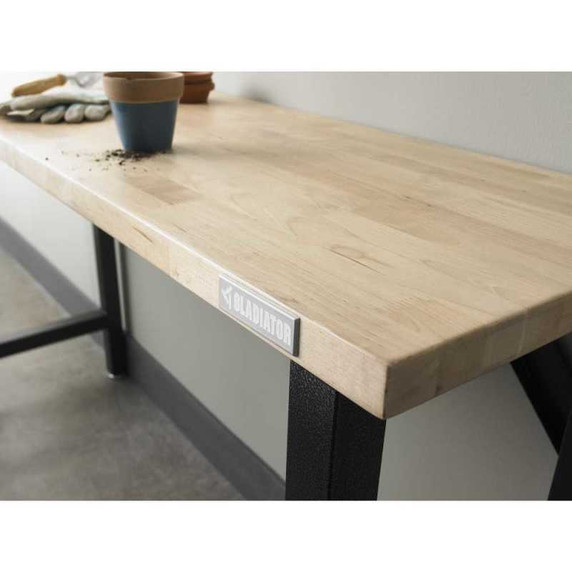 Gladiator® 66-1/2" (168.9 cm) Wide Hardwood Modular Workbench GAWB66HWGG