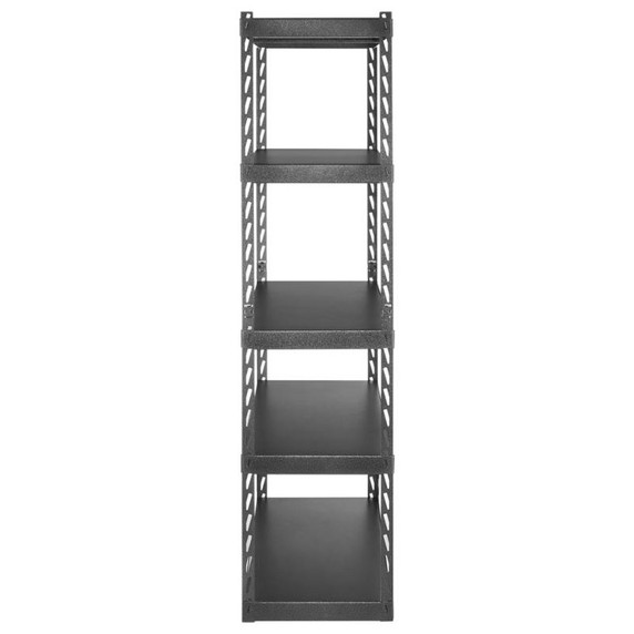 Gladiator® 48" (121.9 cm) Wide EZ Connect Rack with Five 18" (45.7 cm) Deep Shelves YGRK485TGG Gladiator® 48" (121.9 cm) Wide EZ Connect Rack with Five 18" (45.7 cm) Deep Shelves YGRK485TGG