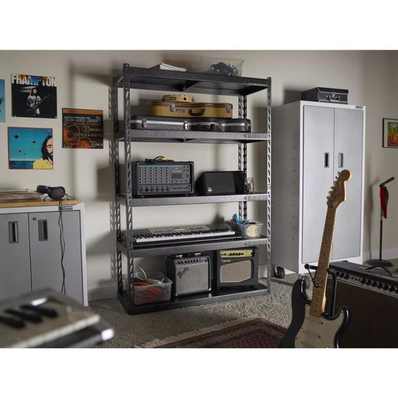 Gladiator® 48" (121.9 cm) Wide EZ Connect Rack with Five 18" (45.7 cm) Deep Shelves YGRK485TGG