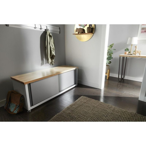 Gladiator® Ready-to-Assemble Storage Shoe Bench GAGB54SBJW