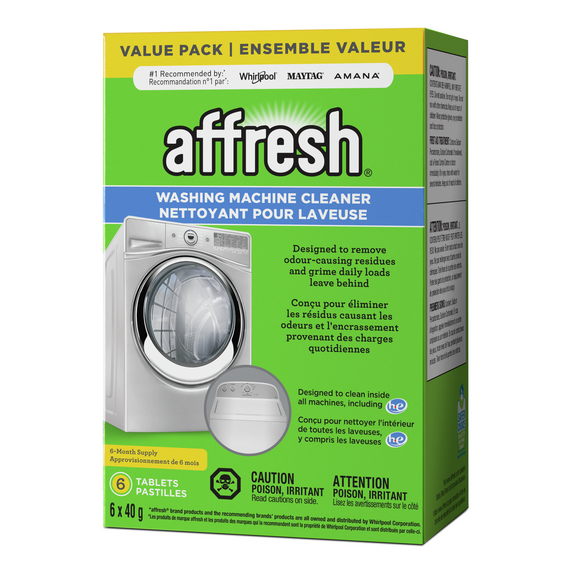 Affresh® Washing Machine Cleaner Tablets - 6 Count W10501250B