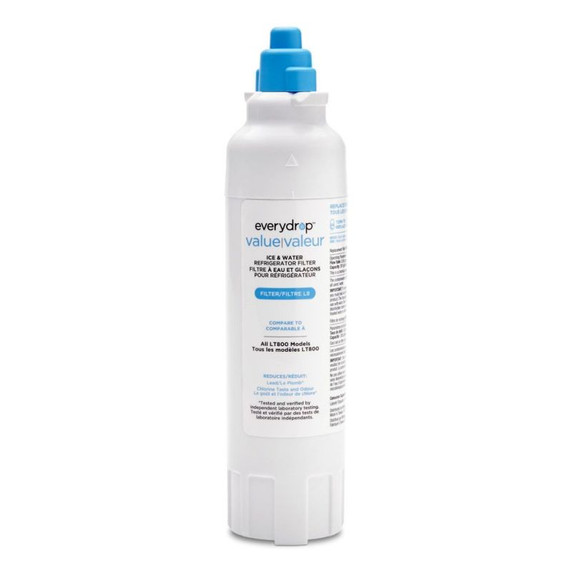 everydrop® value Refrigerator Water Filter L8 (compares to LG® LT-800) EVFILTERL8B