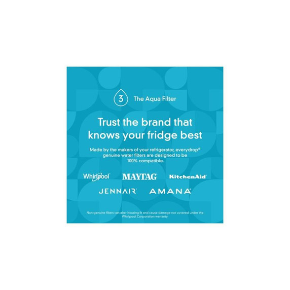 everydrop Ice & Water Refrigerator Filter 3 - EDR3RXD1B EDR3RXD1B