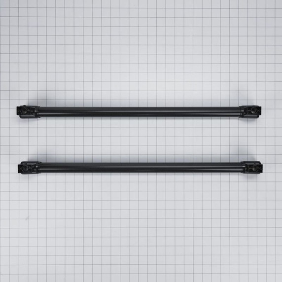 French Door Refrigerator Handle Kit, Black W10716733