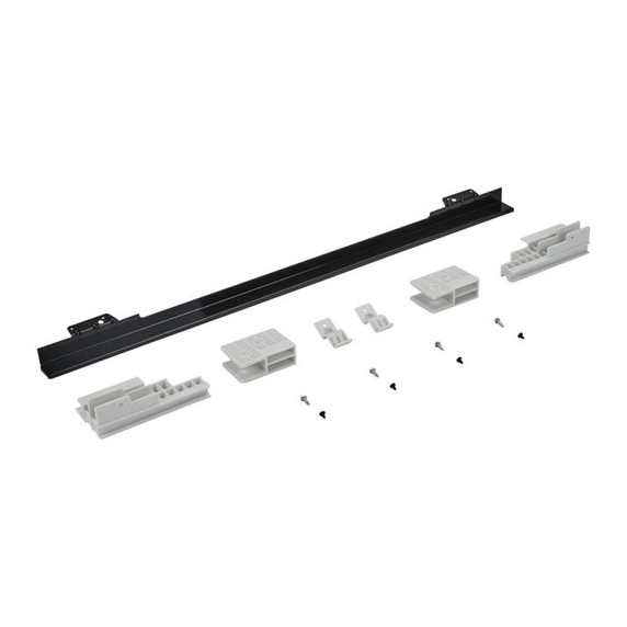 30" Wall Range Flush Installation Trim Kit, Black W10752688