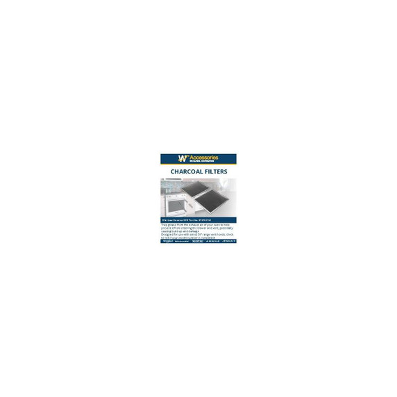 Range Hood Replacement Charcoal Filter Kit W10905734