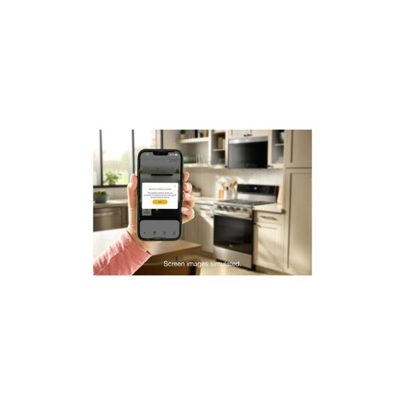 Whirlpool® 30-inch Smart Gas Range with True Convection, Steam/Self Cleaning, Rapid Preheat 5.3 CuFt Capacity WFGS7530RV
