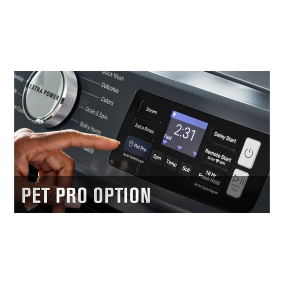 Maytag® Smart Pet Pro Front Load Washer - 5.8 CU. FT. (I.E.C.) MFW7020RF Maytag® Smart Pet Pro Front Load Washer - 5.8 CU. FT. (I.E.C.) MFW7020RF