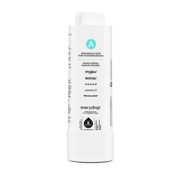 everydrop® Refrigerator Water Filter A - EDRARXD1B (Pack of 1) EDRARXD1B