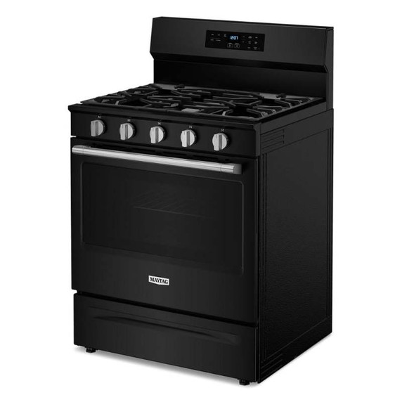 Maytag® 30-Inch Convection Gas Range With No Preheat Air Fry and Air Baking - 5.0 Cu. Ft. MFGS6030RB