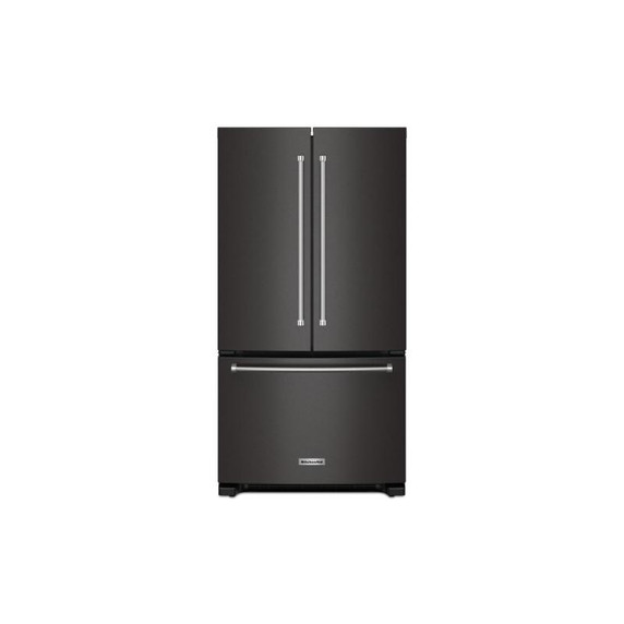 Kitchenaid® 20 cu. ft. 36-Inch Width Counter-Depth French Door Refrigerator with Interior Dispense KRFC136RBS Kitchenaid® 20 cu. ft. 36-Inch Width Counter-Depth French Door Refrigerator with Interior Dispense KRFC136RBS