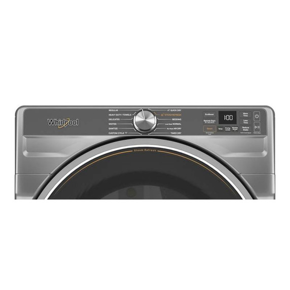 Whirlpool® 7.4 cu. ft. Smart Front Load ENERGY STAR® Electric Dryer with Steam Capabilities YWED6720RR