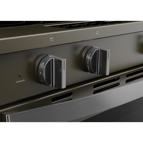 Whirlpool® 30-inch Smart Slide in Electric Range with True Convection, No Preheat Air Fry, WipeClean™ Coating, Steam/Self Clean and High Speed Preheat YWSES7530RV